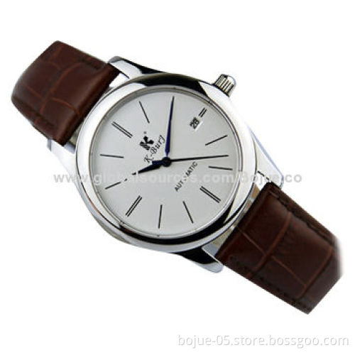 Genuine leather fashion watches and Single calendar